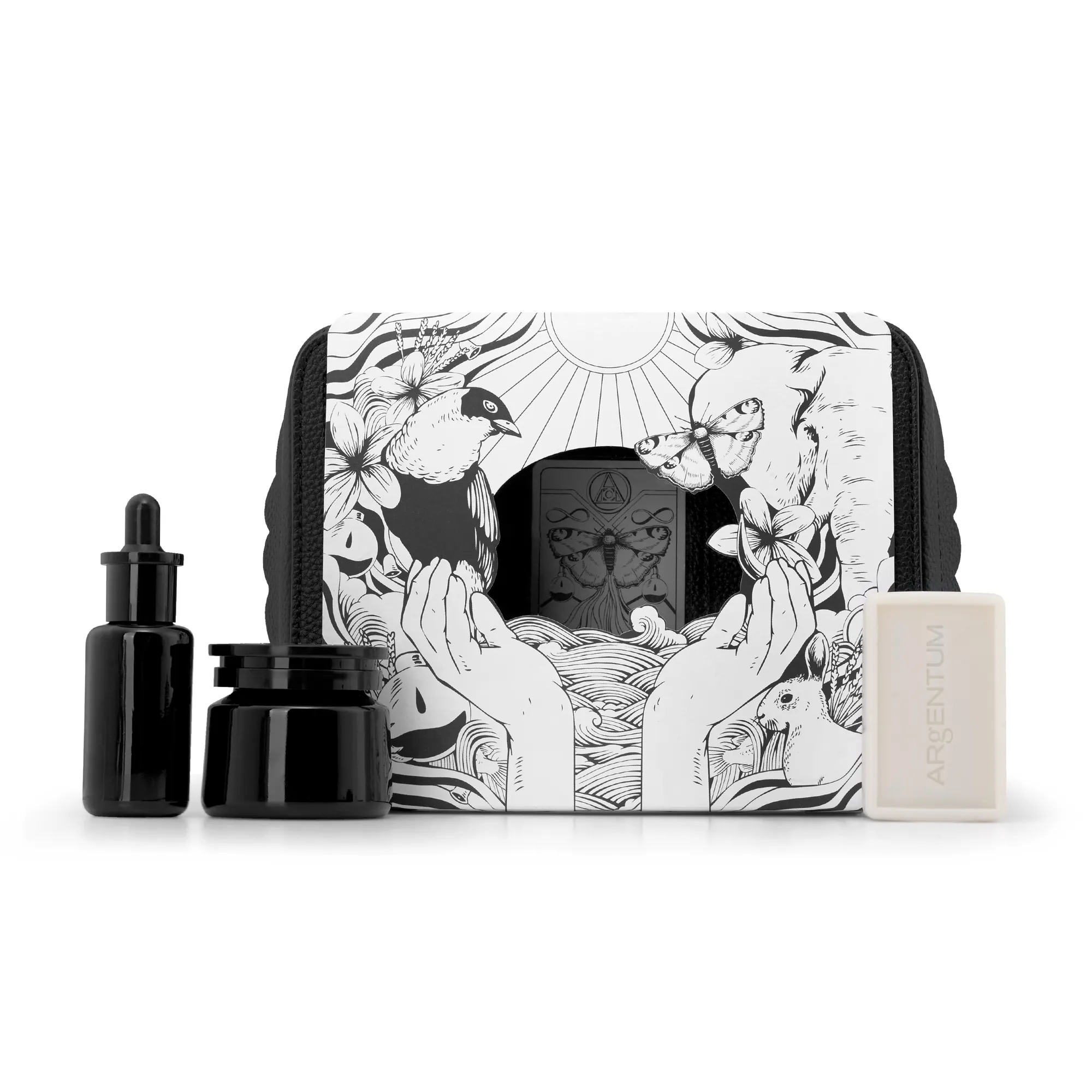 【ARgENTUM歐臻廷】日之經典三重奏(銀霜70ml+修護油28ml+銀皂100g)✿20E012